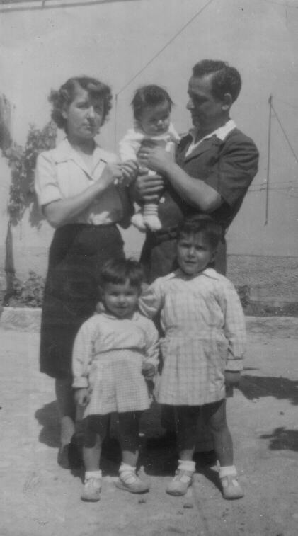 Famille en 1950
