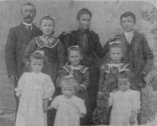 Famille Laget de Mende vers 1910