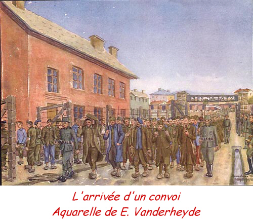 Arrive au camp